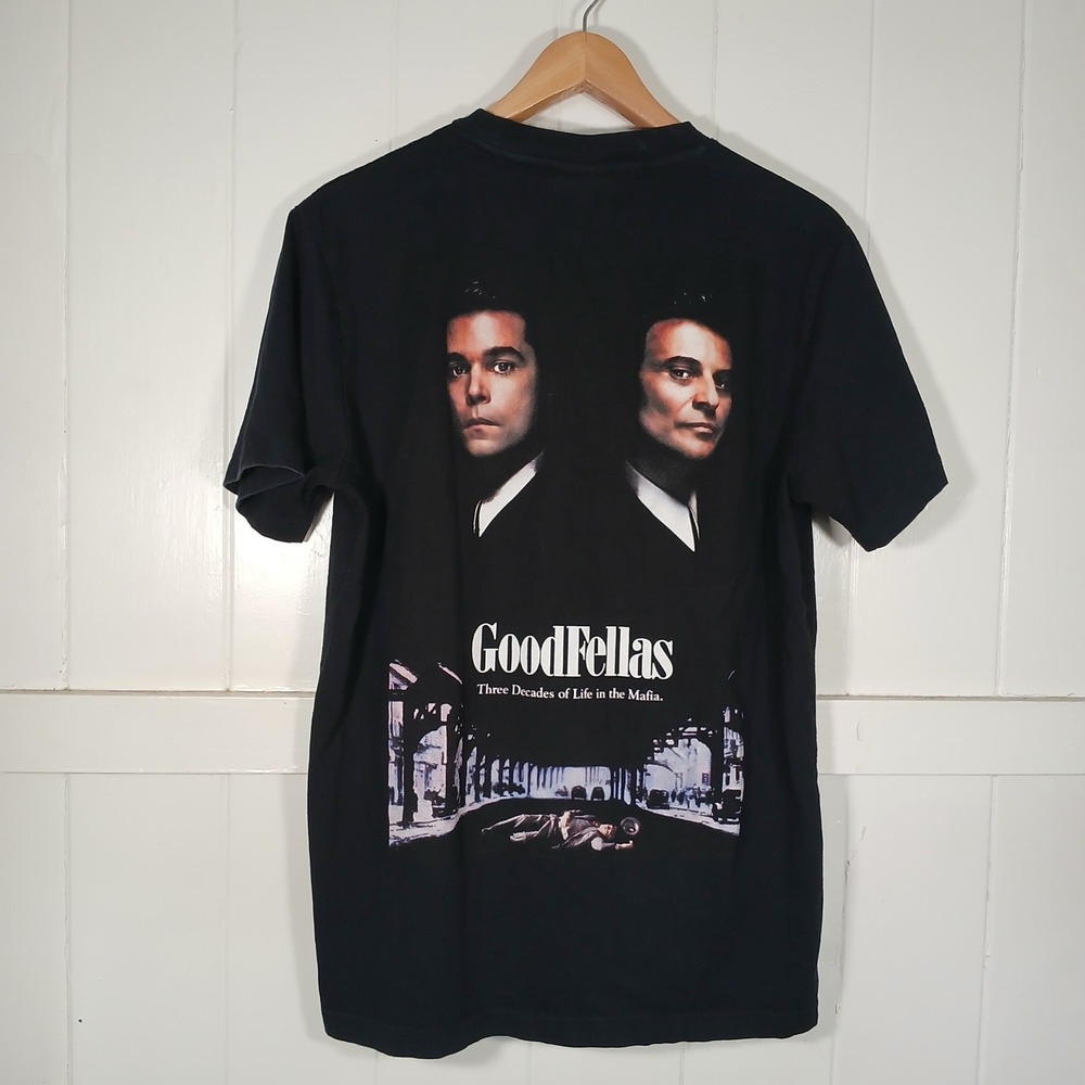 Shoe Palace Goodfellas T-Shirt Mens Medium Black Movie Graphic Tee Pesci Liotta